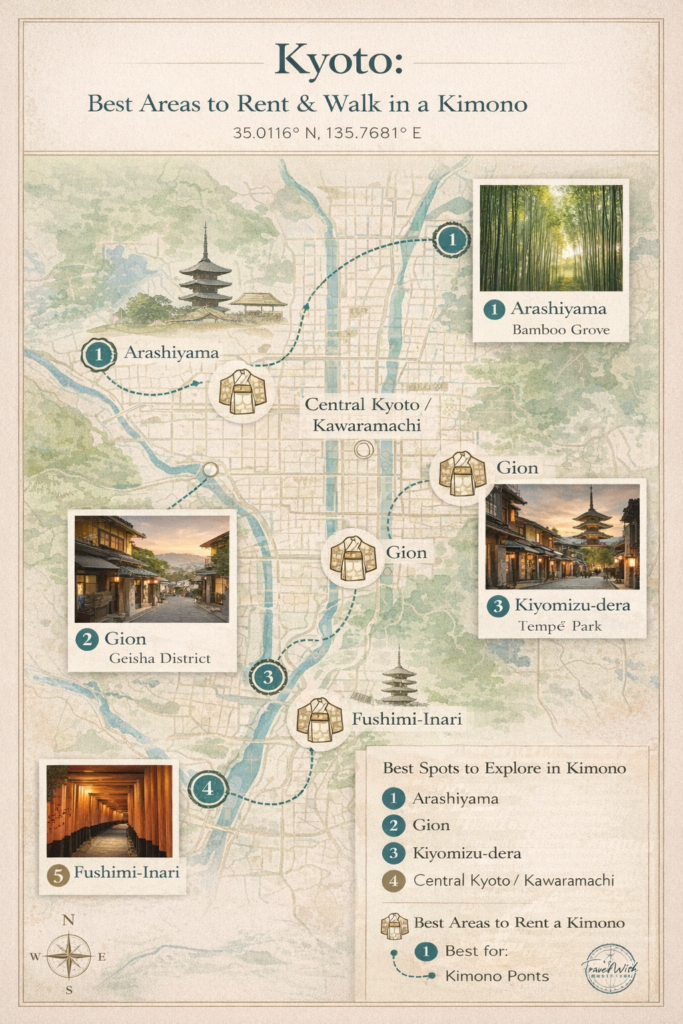 Where to rent a kimono in kyoto